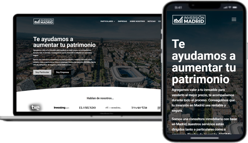 Investment Madrid from any device